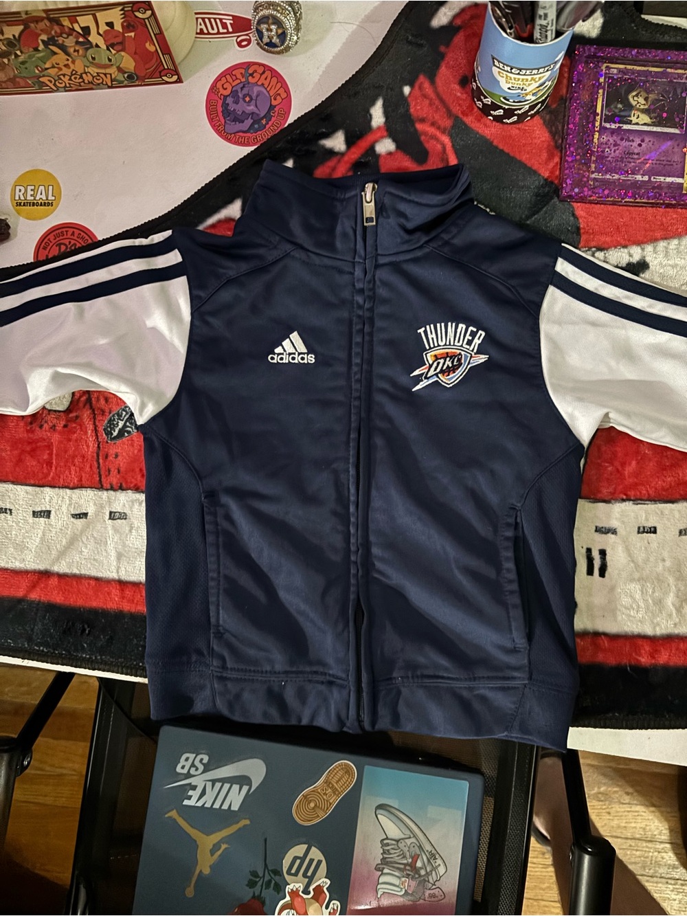 Okc thunder adidas jacket 24 months